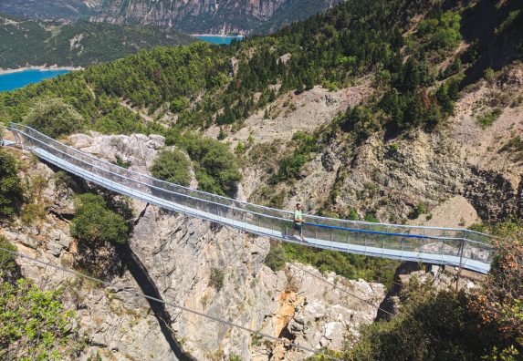 Η κρεμαστή γέφυρα της Αγίας Δευτέρας Ψηλόβραχου