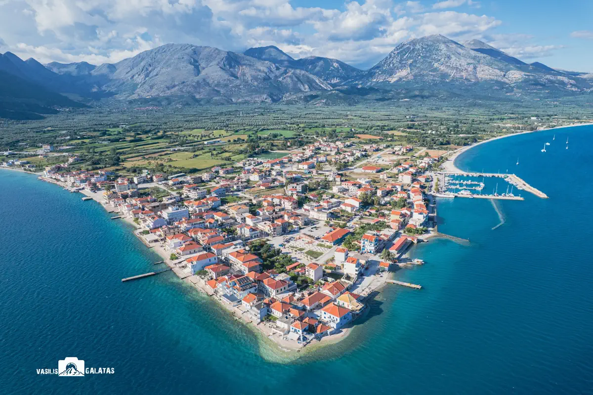 Ο Μύτικας Αιτωλοακαρνανίας απο ψηλά ! - Πηγή: Βασίλης Γαλατάς