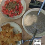 Pastries and lentils at the island of Lefkada