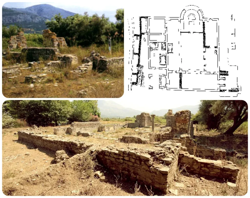 Ο βυζαντινός ναός της Αγίας Σοφίας στον Μύτικα - Πηγή: Mytikas press